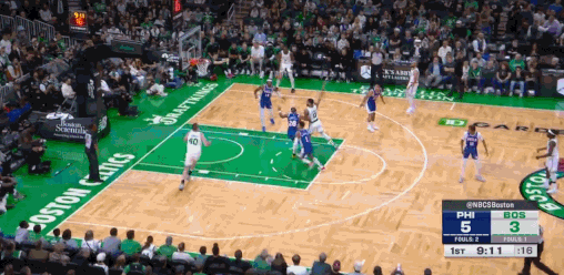🏀NBA季前赛战报：麦凯恩空砍20分 凯尔特人七人得分上双以139-89击败76人